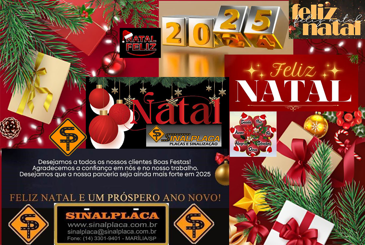 BOAS FESTAS E UM PR�SPERO ANO NOVO